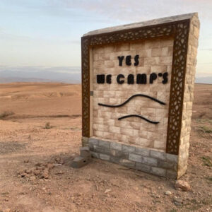 Spending a night in Agafay ‘Yes we camps’